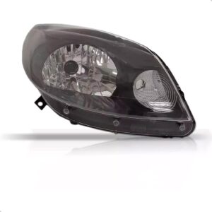 Farol Sandero 2011 2012 2013 2014 Mascara Cinza 1ª Linha Direito/passageiro