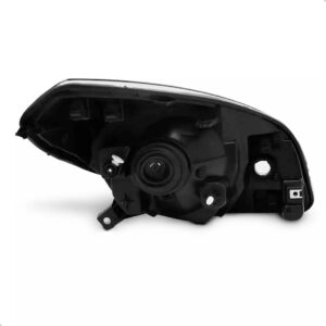 Farol Sandero 2011 2012 2013 2014 Mascara Cinza 1ª Linha - Esquerdo/motorista