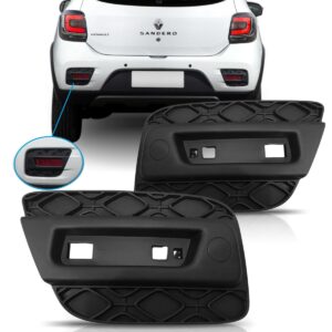 Moldura Parachoque Traseiro Sandero Stepway 2015 2016. Lado Direito