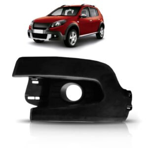 Tela Frontal Farol Milha Renault Sandero Stepway 2012 13 14 Lado Esquerdo