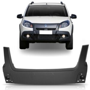 Moldura Parachoque Dianteiro Sandero Stepway 12 A 14 Preto