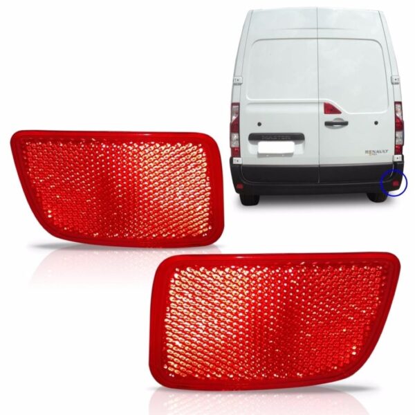 Sinaleira Do Parachoque Master 13 2014 2015 Aplique Rfletor Lado Direito