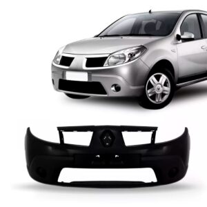 Parachoque Dianteiro Sandero 2008 A 2011 S/furo 1a Linha  Preto