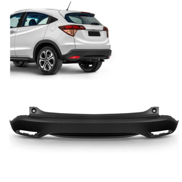 Parachoque Traseiro Para Hrv 2016 A 2017 Sem Furo 1a Linha