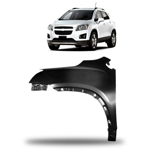 Paralama Tracker 2014 2015 2016 Com Furo De Moldura Lado Esquerdo