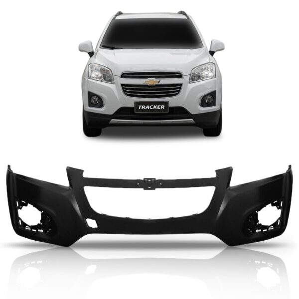 Parachoque Dianteiro Tracker 2014 A 2016 Novo S/ Grade. Novo Preto