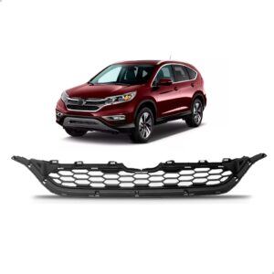 Grade Radiador Crv 2015 A 2017 Inferior Sem Moldura Preto