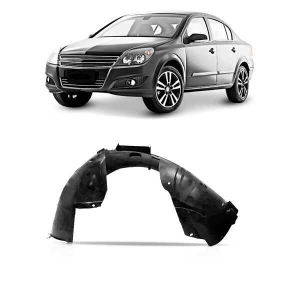 Protetor Caixa De Roda Dianteiro Vectra 2006 07 08 09 10 11 Lado Esquerdo