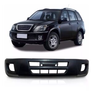 Parachoque Dianteiro Tiggo 2010 A 2013 C/ressalto 1a Linha Preto