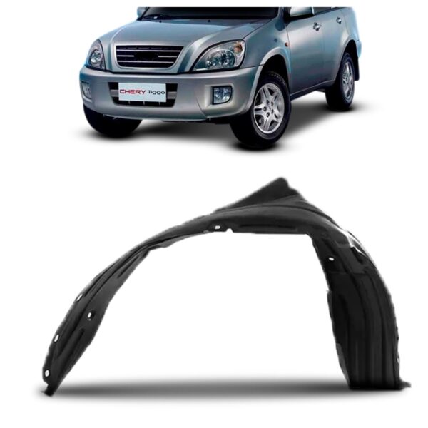 Protetor Caixa De Roda Dianteiro Tiggo 2010 2011 2012 2013 Lado Esquerdo