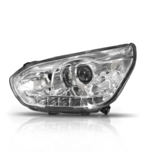 Farol Tiggo Elétrico Com Led Com Motor 14 2015 2016 1ª Linha Esquerdo/motorista