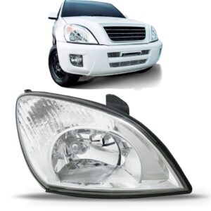 Farol Tiggo 2010 2011 2012 2013 Foco Manual 1ª Linha - Direito/passageiro