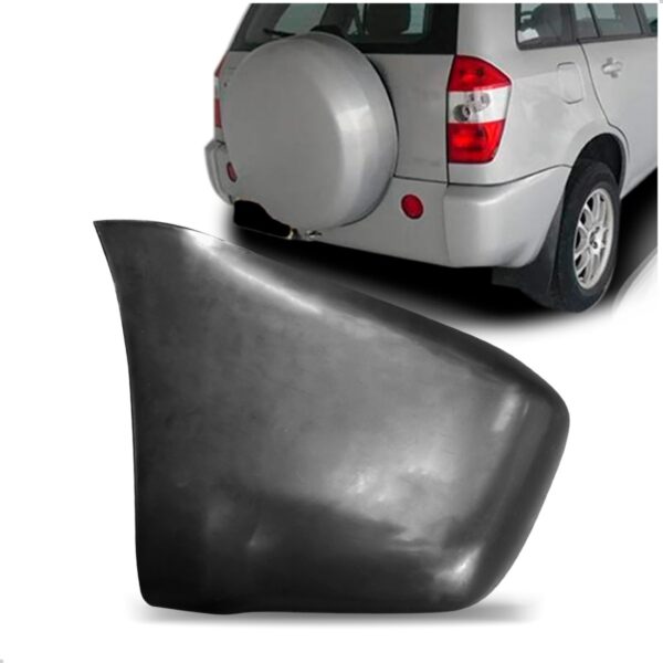 Polaina Parachoque Traseiro Tiggo 2010 2011 2012 2013 Lado Esquerdo