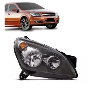 Farol Vectra 2006 2007 2008 Fume Com Aro Cromado 1ª Linha Direito/passageiro