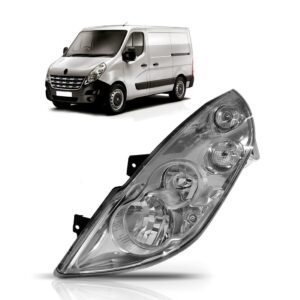Farol Master 2013 A 2022 Manual Elétrico Sem Auxiliar Lado Esquerdo