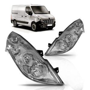 Farol Master 2013 A 2022 Manual Elétrico Sem Auxiliar Lado Esquerdo