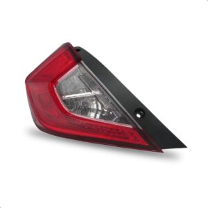 Lanterna Traseira Canto Civic 2017 A 2021 Americano Com Led Lado Esquerdo