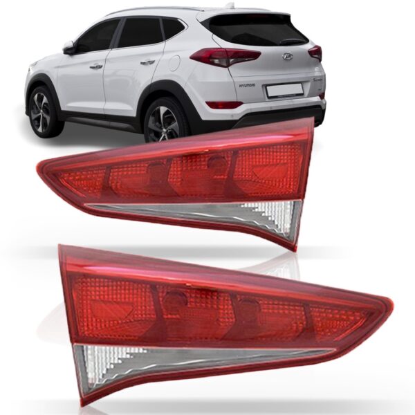 Lanterna Traseira Tucson 2017 18 19 20 21 2022 Sem Led Lado Esquerdo