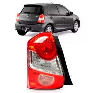 Lanterna Traseira Etios Hatch Ré Rosa 2012 A 2020 Le Esquerdo
