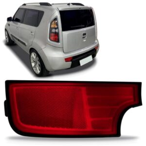 Refletor Parachoque Traseiro Soul 2010 2011 2012 C/ Garantia Lado Esquerdo