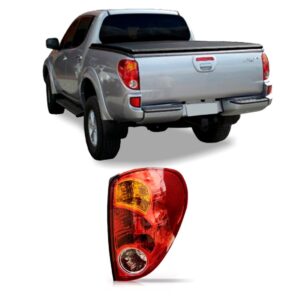 Lanterna Traseira Triton 2007 A 2016 C/ Lampada 1ª Linha Direito/passageiro Tricolor