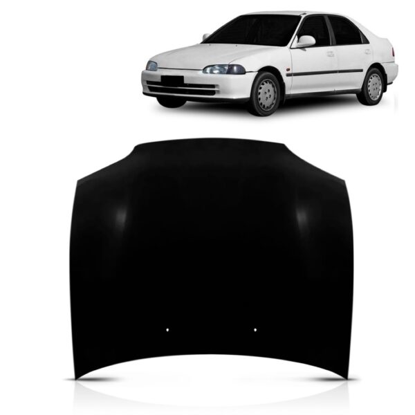 Capo Civic 1992 1993 1994 1995 Sedan Preto
