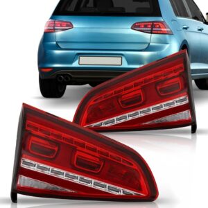 Lanterna Traseira Golf 2014 A 2017 Com Led Porta Mala Lado Direito