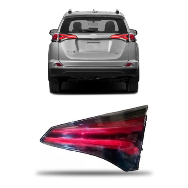 Lanterna Traseira Rav4 2016 2017 2018 Tampa Porta Malas Lado Direito
