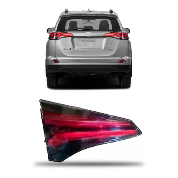 Lanterna Traseira Rav4 2016 2017 2018 Tampa Porta Malas Lado Esquerdo