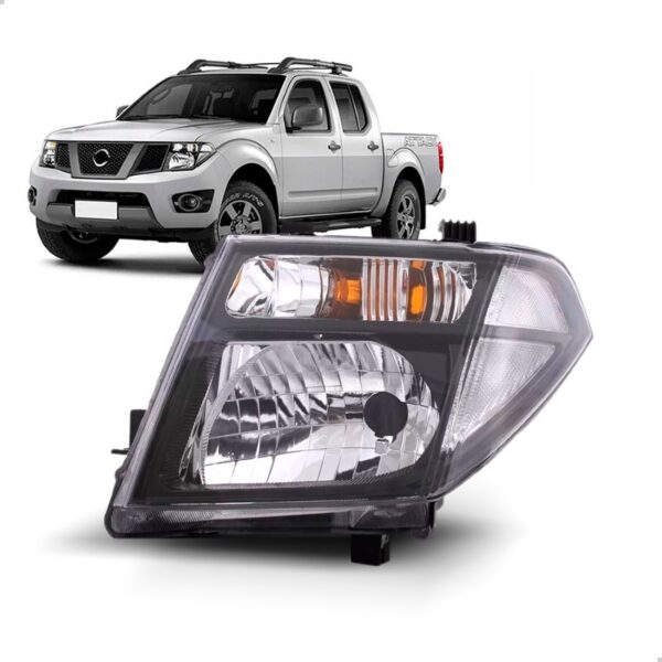 Farol Frontier 2008 2009 2010 2011 Fume Manual 1ª Linha - Esquerdo/motorista