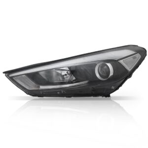 Farol Tucson 17 18 19 20 21 2022 Eletrico Com Motor 1ª Linha - Esquerdo/motorista