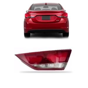 Lanterna Traseira Elantra 2017 A 2018 Porta Mala Sem Led Lado Esquerdo