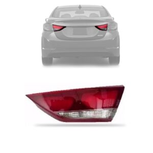 Lanterna Traseira Elantra 2017 A 2018 Porta Mala Sem Led Lado Esquerdo