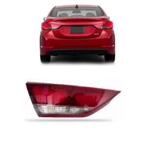 Lanterna Traseira Elantra 2017 A 2018 Porta Mala Sem Led Lado Direito