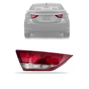 Lanterna Traseira Elantra 2017 A 2018 Porta Mala Sem Led Lado Direito