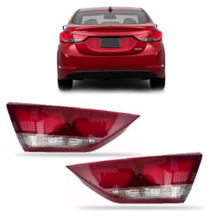 Lanterna Traseira Elantra 2017 A 2018 Porta Mala Sem Led Lado Direito