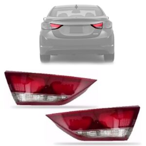 Lanterna Traseira Elantra 2017 A 2018 Porta Mala Sem Led Lado Direito