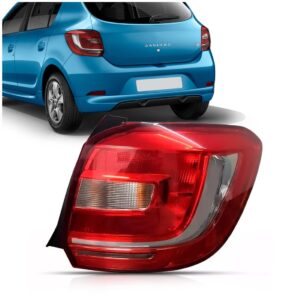 Lanterna Traseira Sandero 2015 2016 2017 Bicolor C/ Garantia Lado Direito