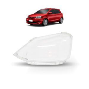 Lente Farol Toyota Etios 2013 2014  2015 2016 Lado Esquerdo