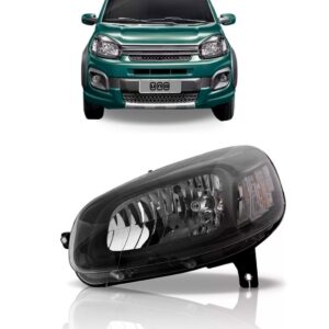 Farol Para Partner Fiorino 2022 2023 2024 2025 Fume 1ª Linha Esquerdo/motorista