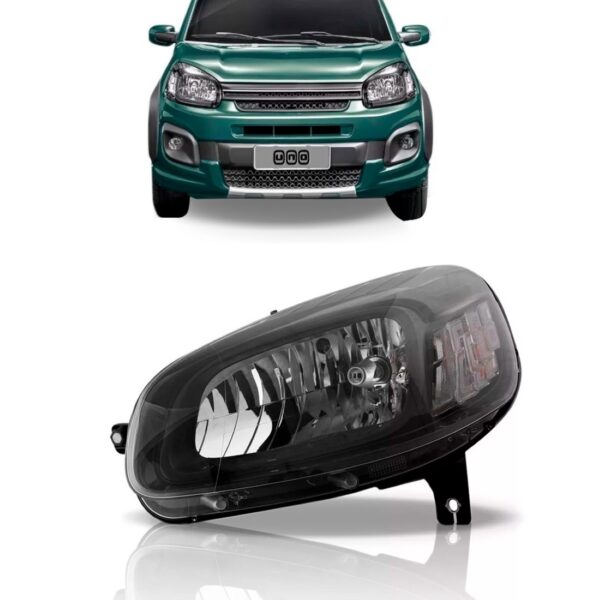 Farol Para Partner Fiorino 2022 2023 2024 2025 Fume 1ª Linha Esquerdo/motorista