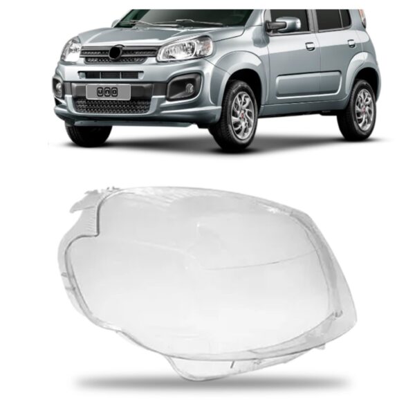 Lente Farol Uno 2015 2016 2017 2018 Lado Esquerdo