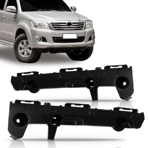 Guia Suporte Parachoque Dianteiro Toyota Hilux 2012 A 2015 Lado Direito