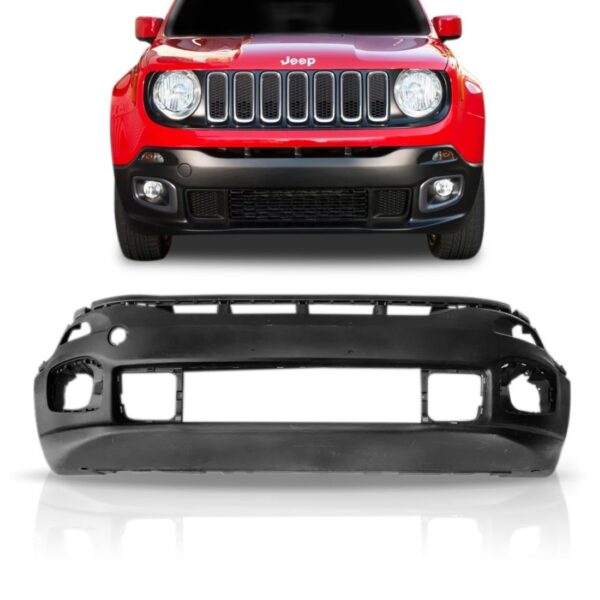 Parachoque Dianteiro Jeep Renegade 15/17 1a Linha  Preto