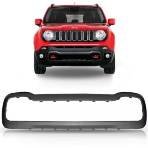 Moldura Parachoque Dianteiro Renegade 2015 2017 Trailhawk - Cinza