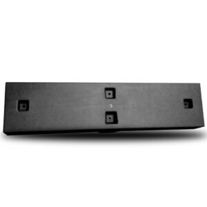 Suporte De Placa Jeep Renegade 2015 2016 2017 2018 Preto