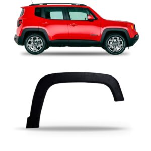 Alargador Aplique Moldura Paralama Jeep Renegade Dianteiro Lado Direito