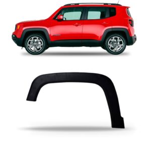 Alargador Aplique Moldura Paralama Jeep Renegade Dianteiro Lado Esquerdo