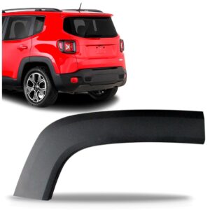 Alargador Traseiro Renegade 2015 A 2018 Texturizado (menor) Lado Direito