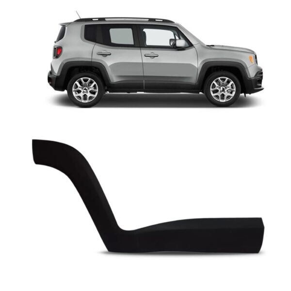 Moldura Lateral Traseira Renegade 2015 16/2018 Texturizado Lado Direito
